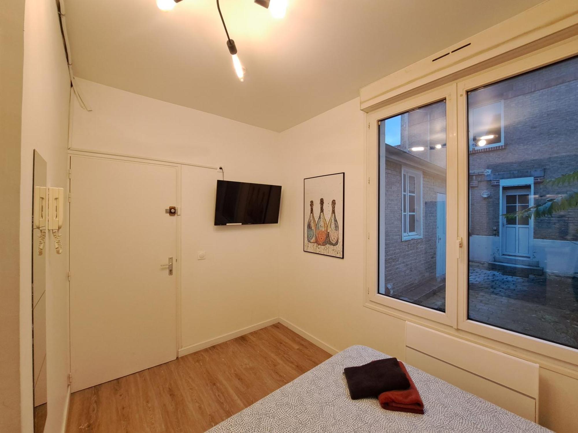 Ochorios, Studio Cosy Apartman Reims Kültér fotó
